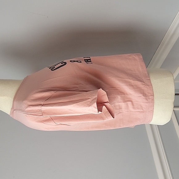 NEXT LEVEL Cowboys & Beer Cropped Crewneck Short Sleeve Casual Western T-Shirt L - Picture 4 of 6